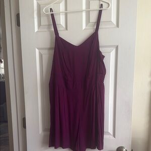 Torrid Purple Jumpsuit